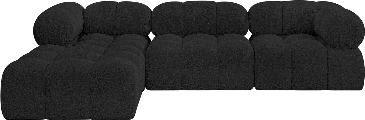 Ames - 4 Piece Fabric Modular Sectional