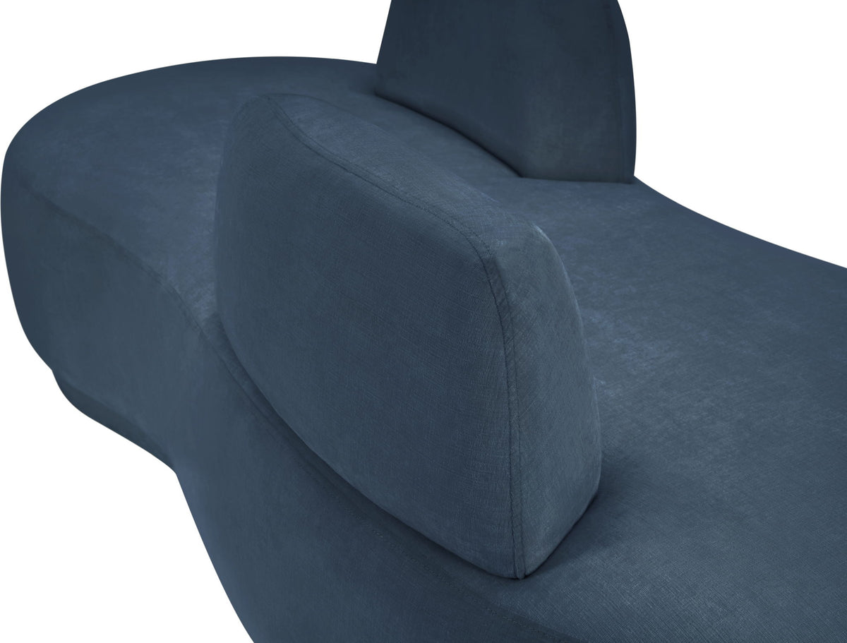 Argyle - Chenille Fabric Chaise / Loveseat