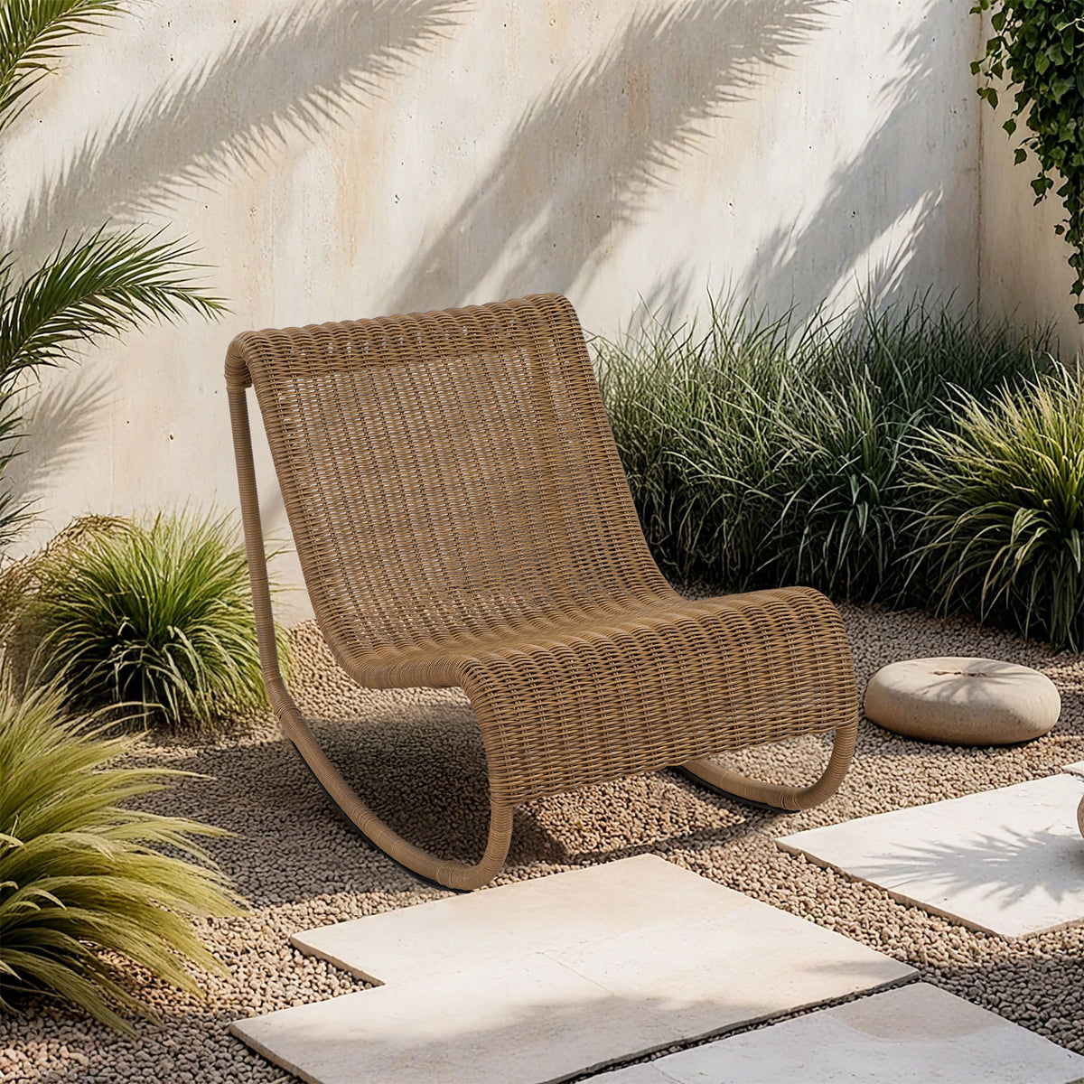 Antigua - Wicker Outdoor Patio Rocking Chair