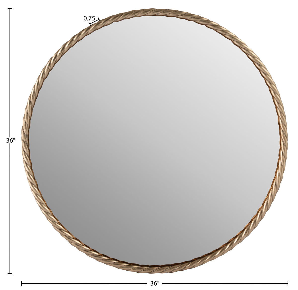 Braida - Iron Frame Mirror