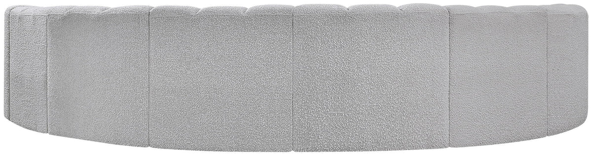 Arc - Boucle Fabric 8 Piece U-Shaped Modular Sofa