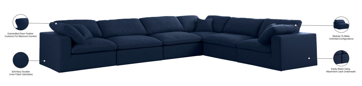 Serene - 6 Piece Modular Sectional