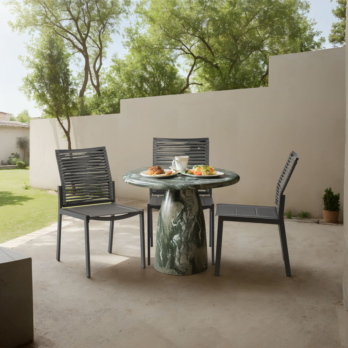 Cosenza - Round Concrete Dining Table