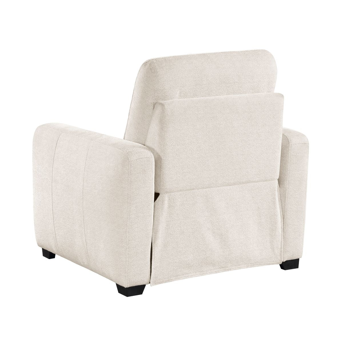 Vera - Power Reclining Chair With USB Charging Ports - Beige