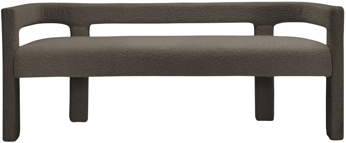 Athena - Boucle Fabric Bench