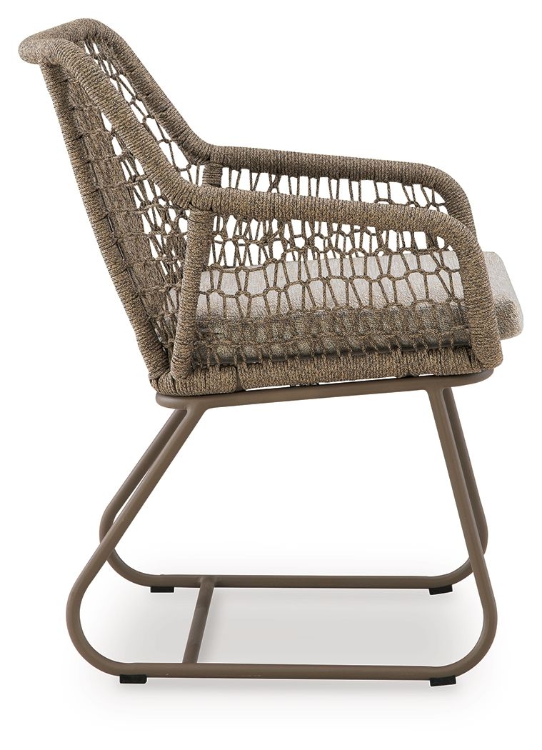 Majors Beach - Outdoor Table And 2 Chairs (Set of 3) - Beige