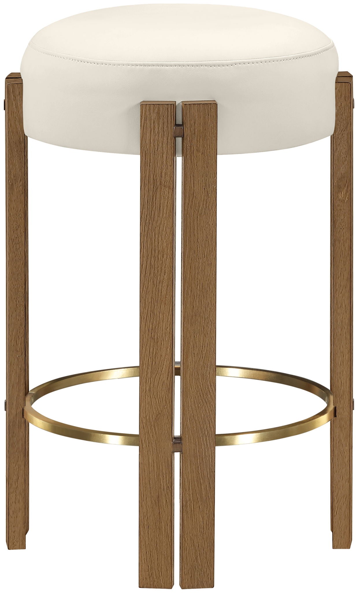 Harrison - Vegan Leather Counter Stool