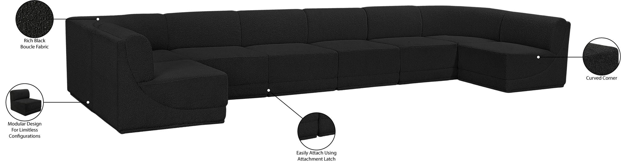 Ollie - 8 Piece Modular Sectional