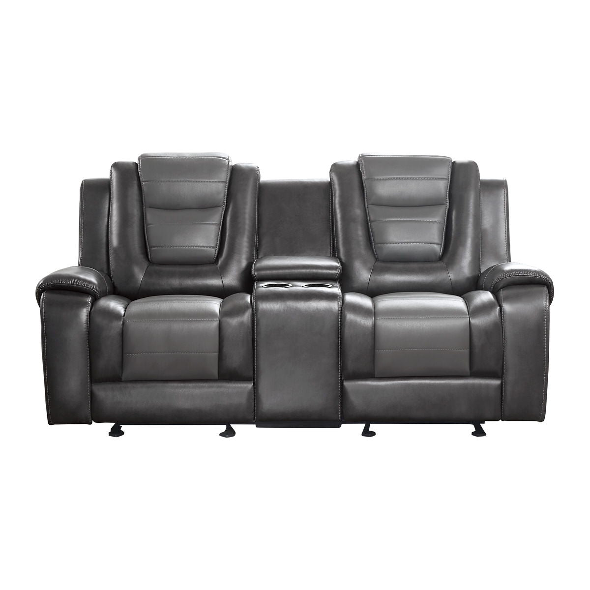 Briscoe - Double Glider Reclining Loveseat With Center Console
