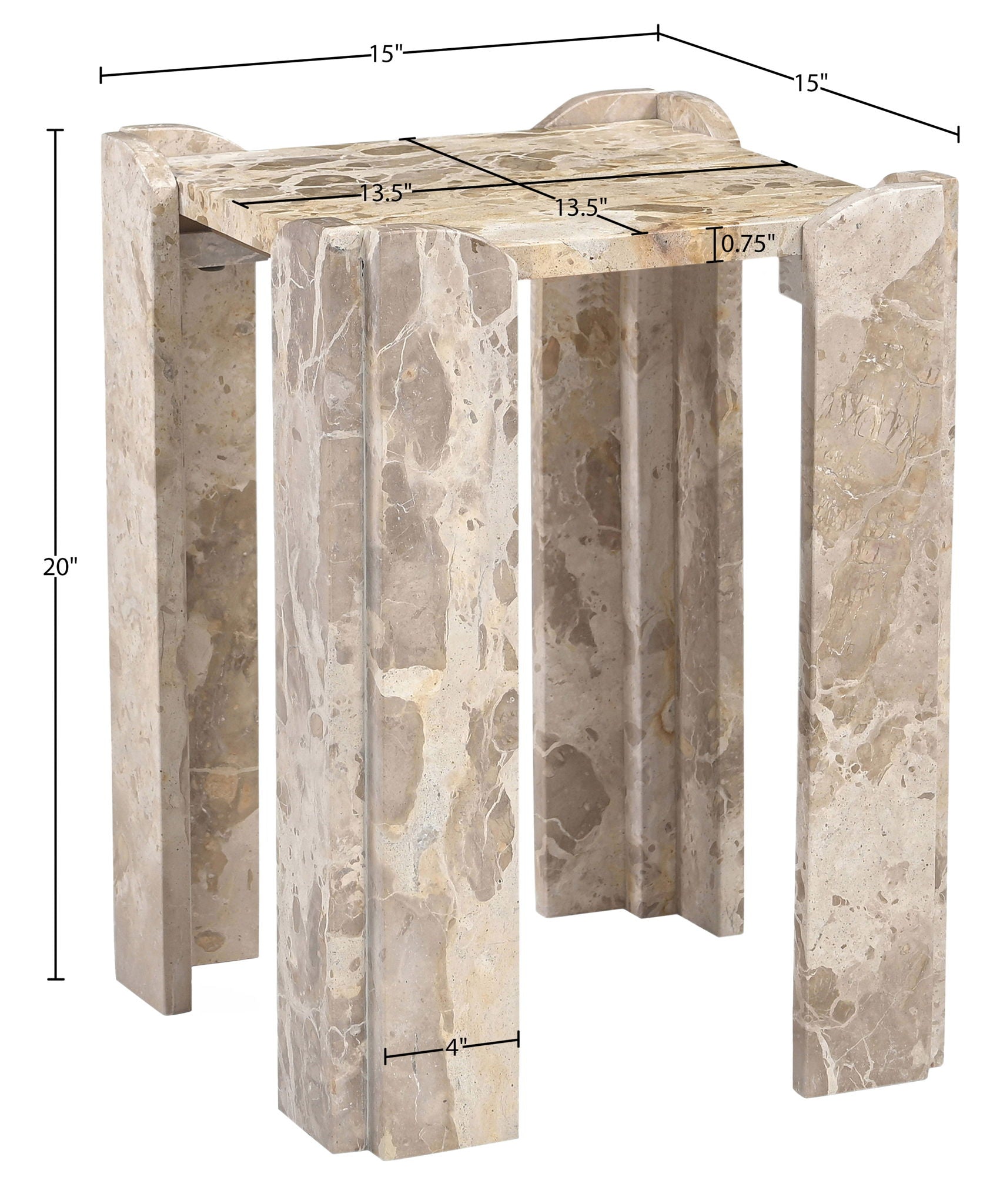 Ravello - Genuine Marble Table