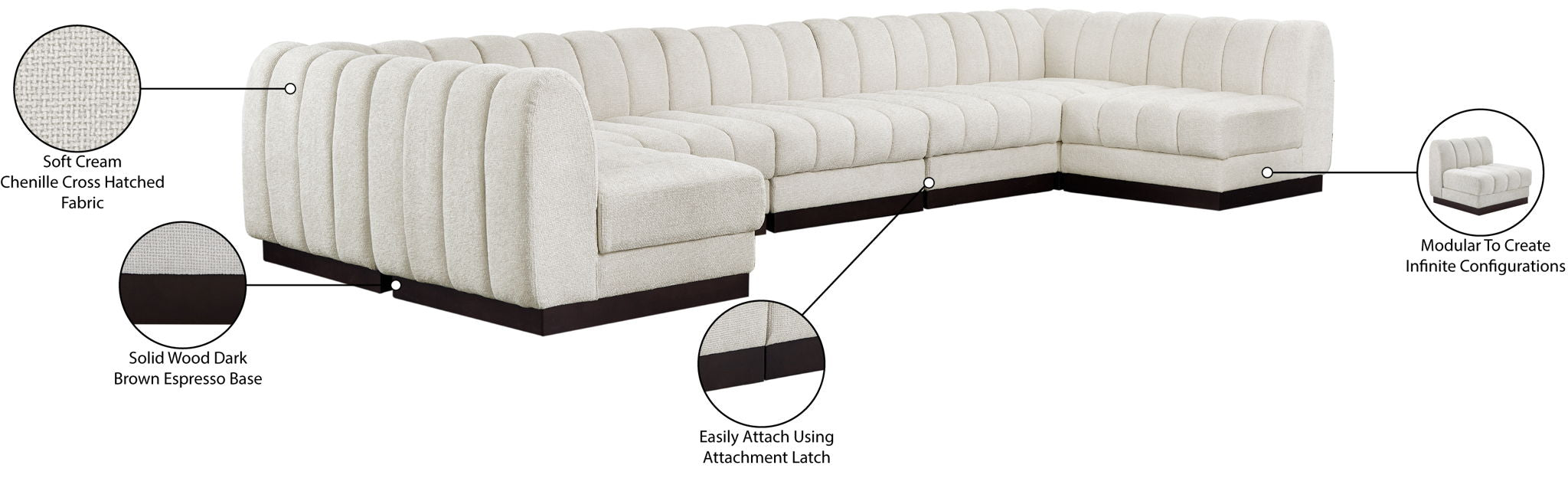 Quinn - 7 Piece Modular Sectional