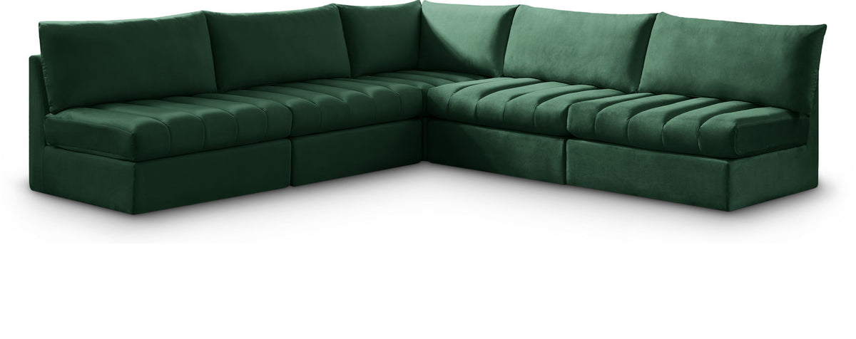 Jacob - Modular Corner Armless Sectional 5 Piece
