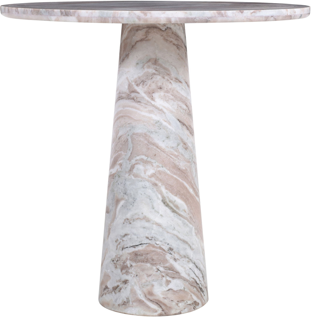 Fontelina - 30" Genuine Marble Bistro Dining Table