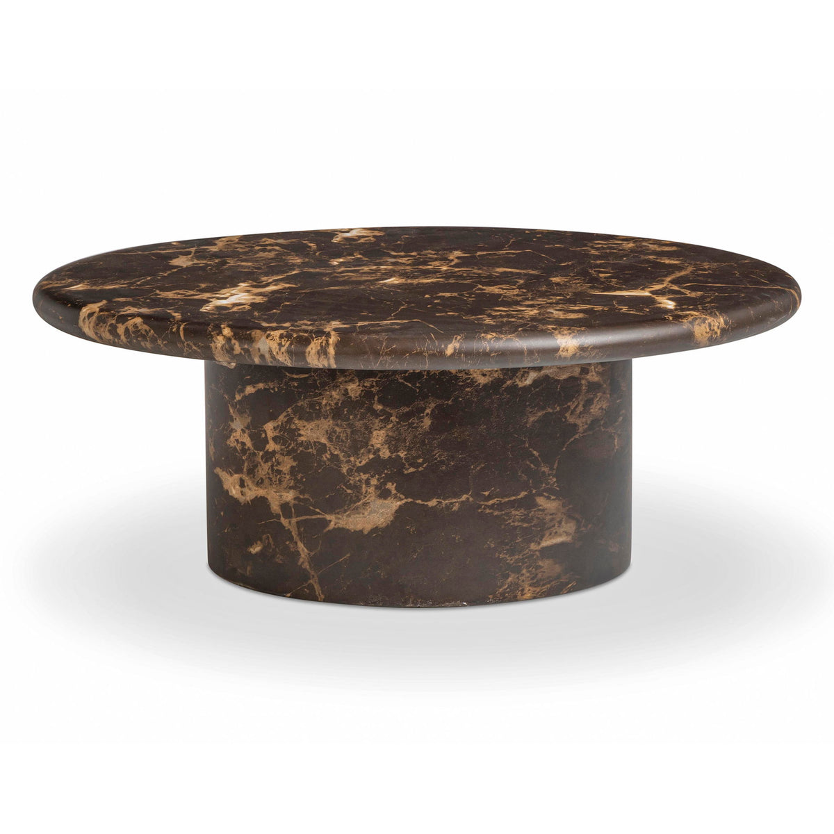 Byron - Round Coffee Table - Dark Brown