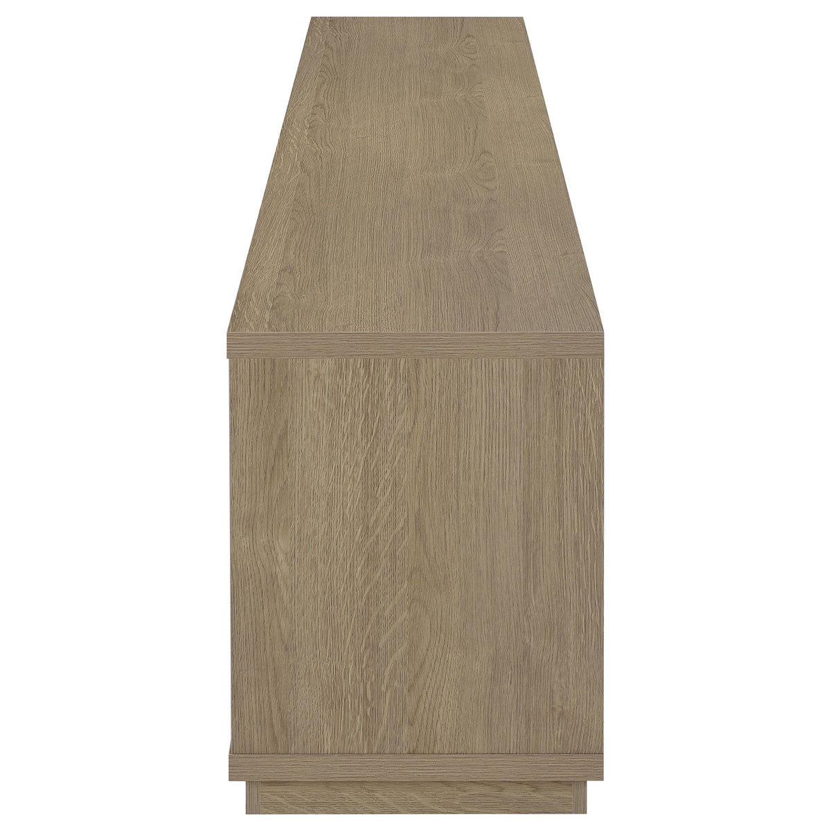 Medina 4-Door TV Stand for TVs up to 85 Inches Latte