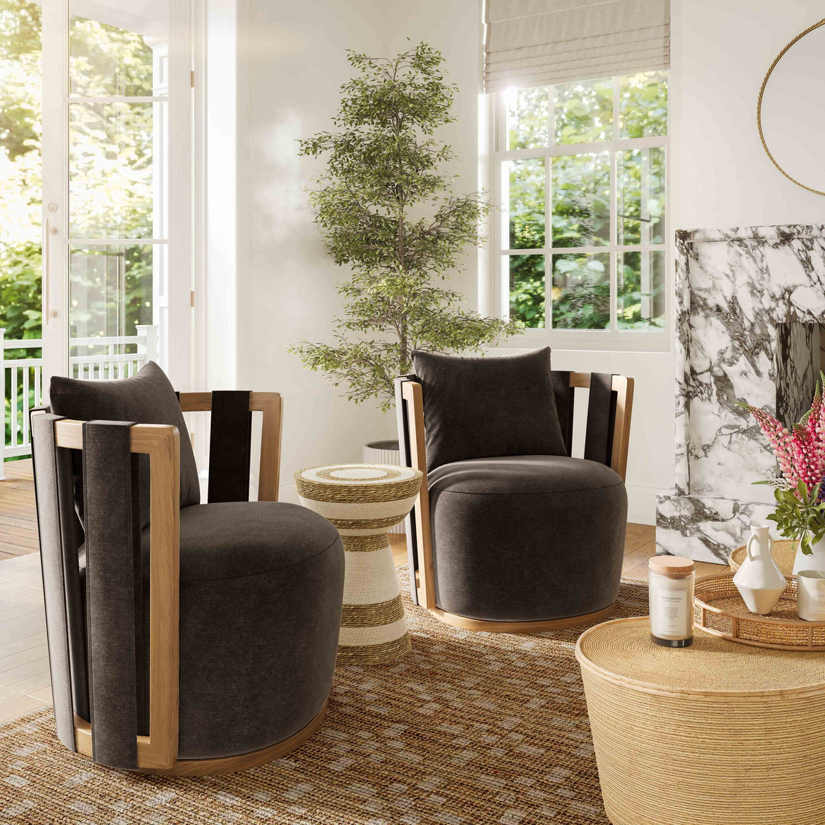Paolo - Swivel Chair