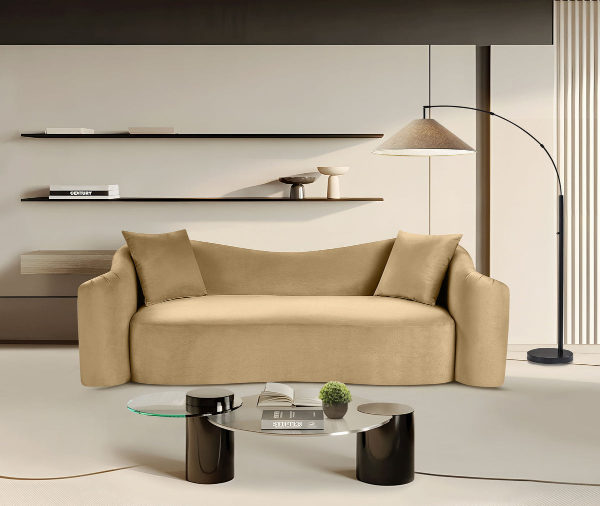 Destin - Velvet Sofa