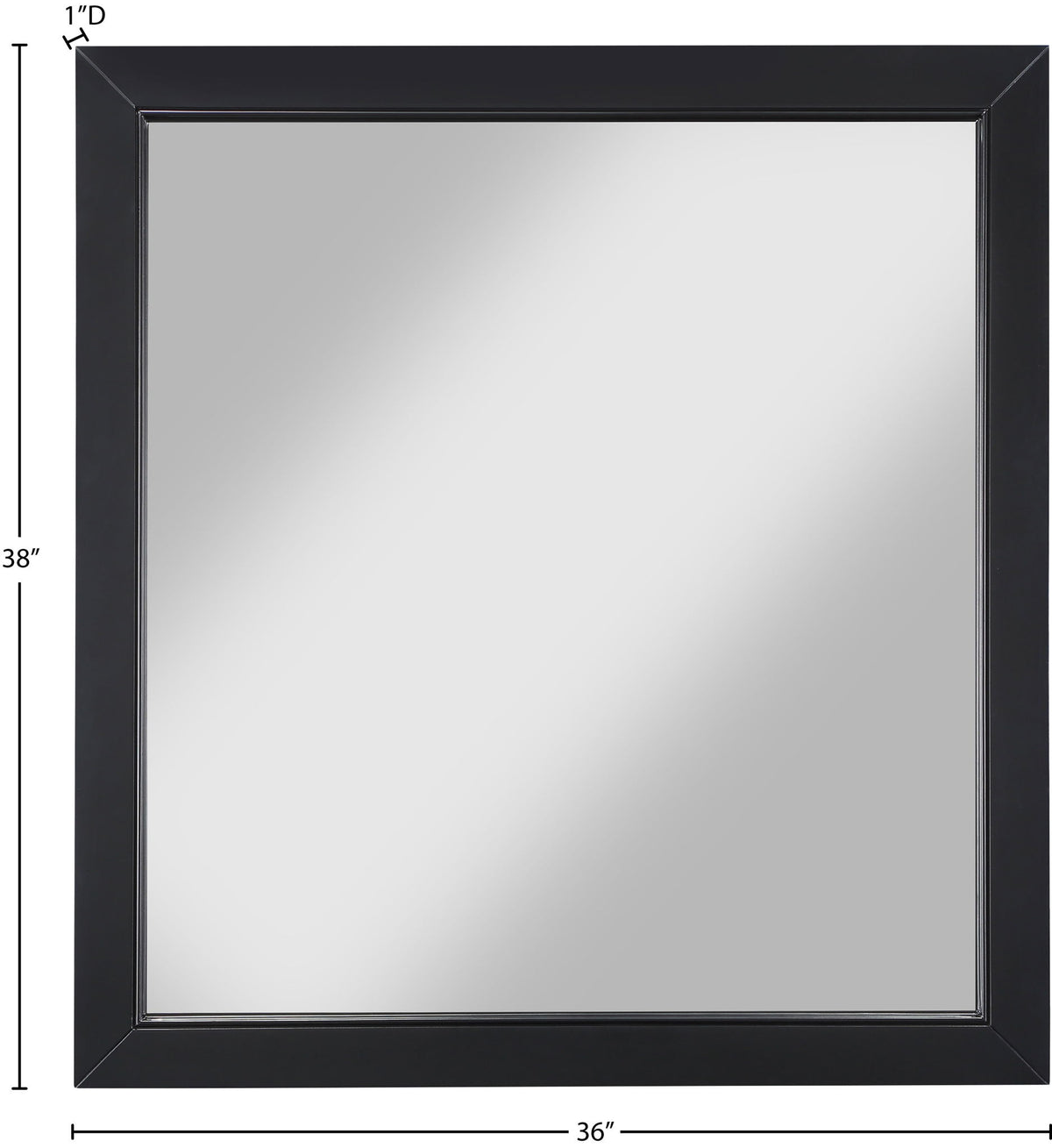 Marisol - Mirror - Black