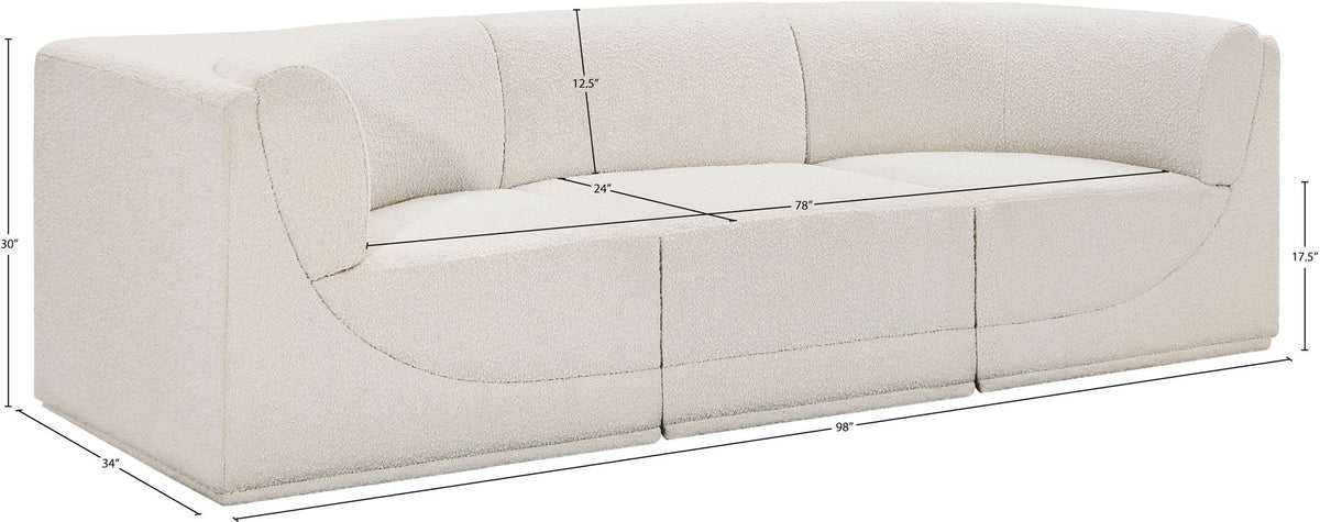 Ollie - 3 Seat Modular Sofa