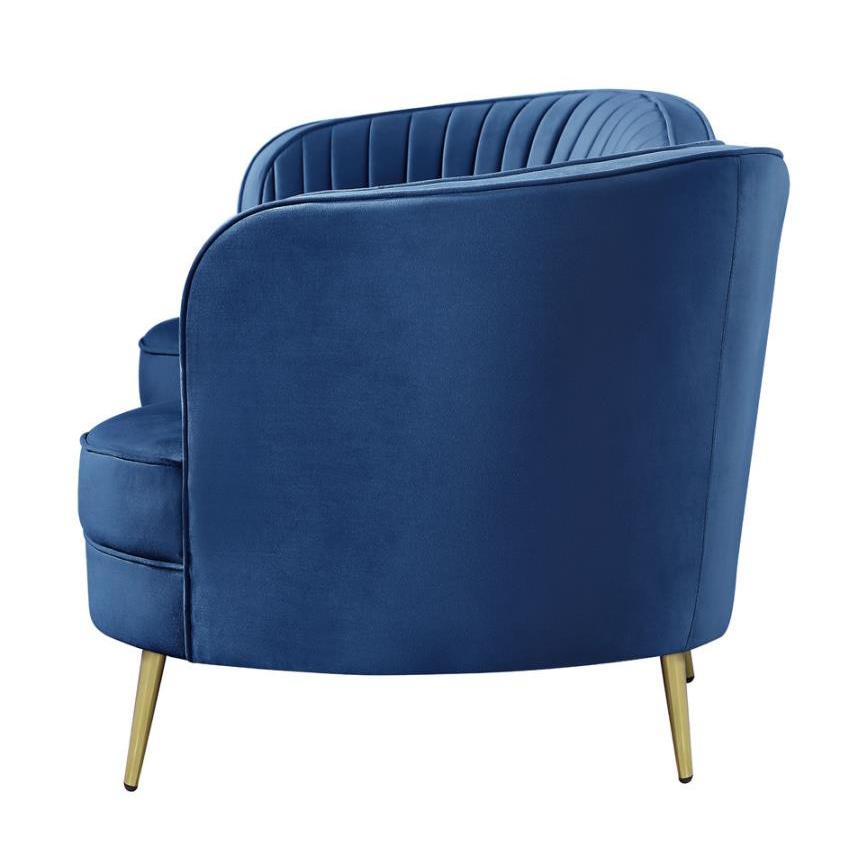Sophia Stationary Fabric Loveseat 506862