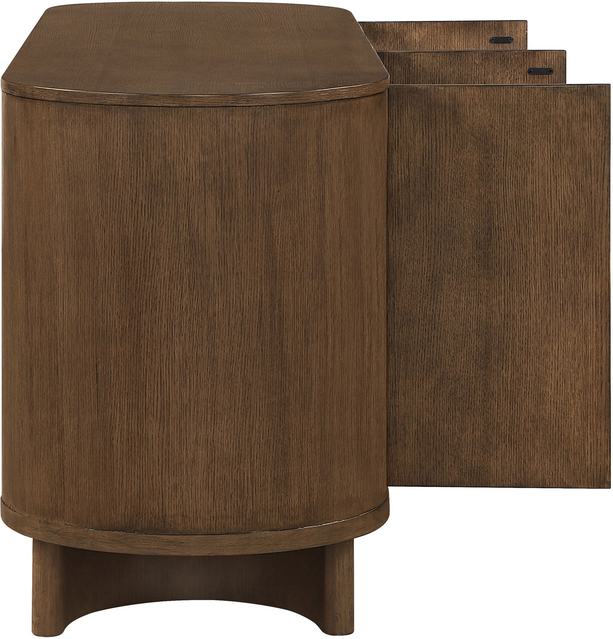 Caldra - Oak Veneer And Solid Wood Sideboard / Buffet