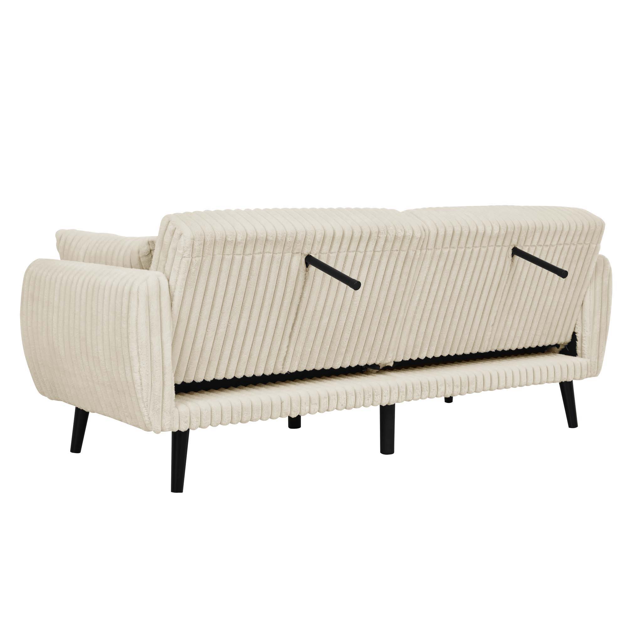 Futon Sofa Bed With Tall Legs