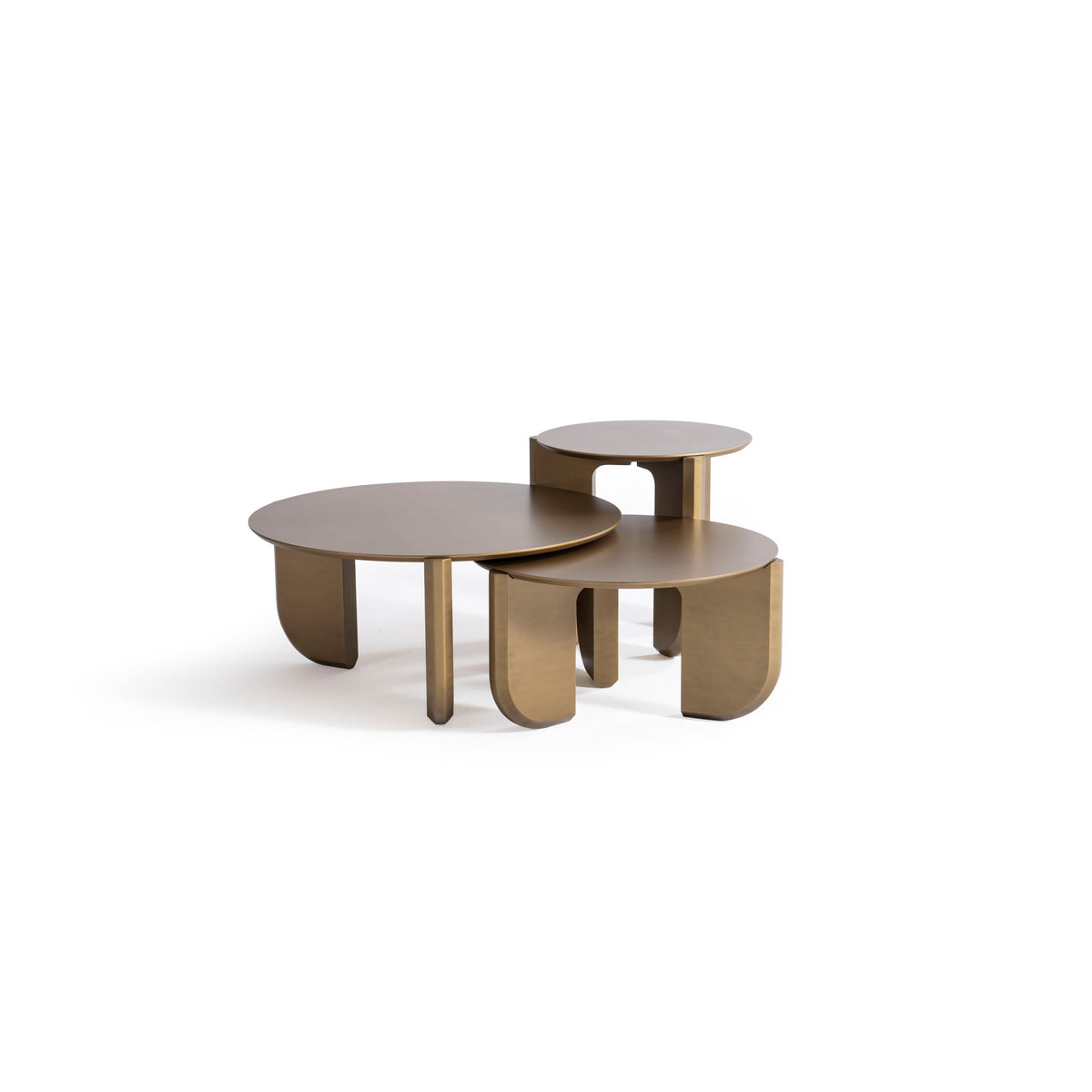 720 Gold 3-Piece Coffee Table Set