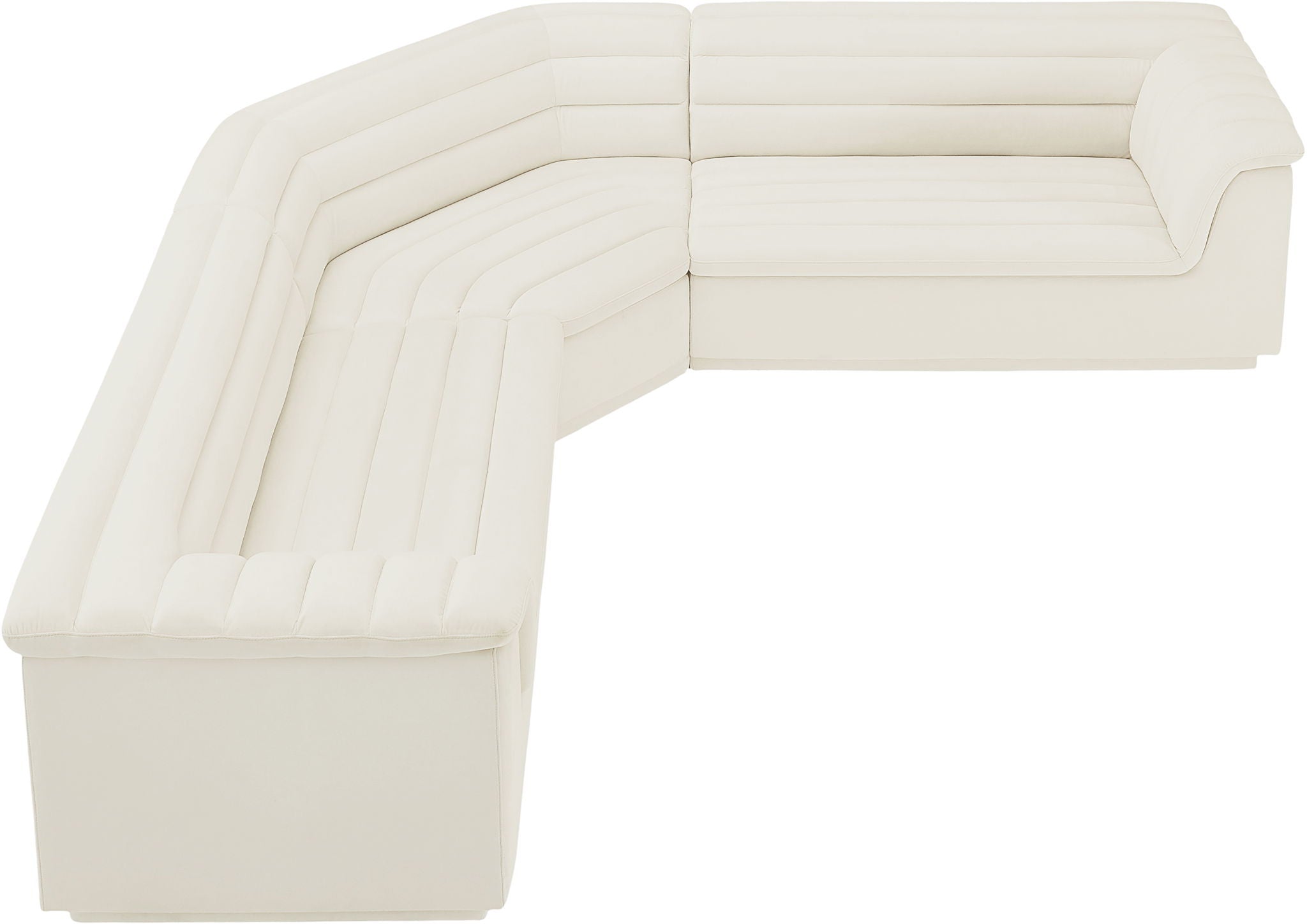 Cascade - Velvet Modular Sectional