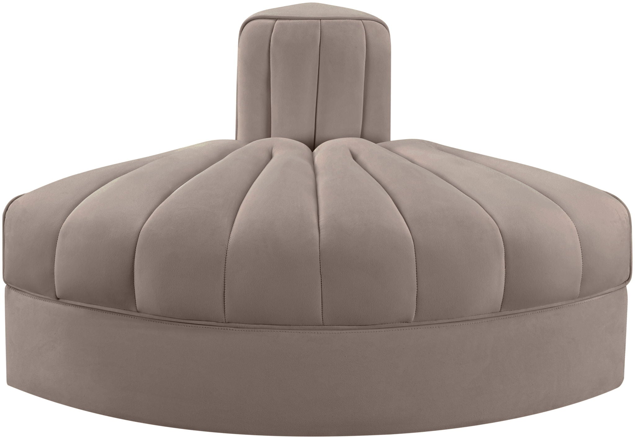 Rummi - Velvet Performance Fabric Upholstered Modular Chair
