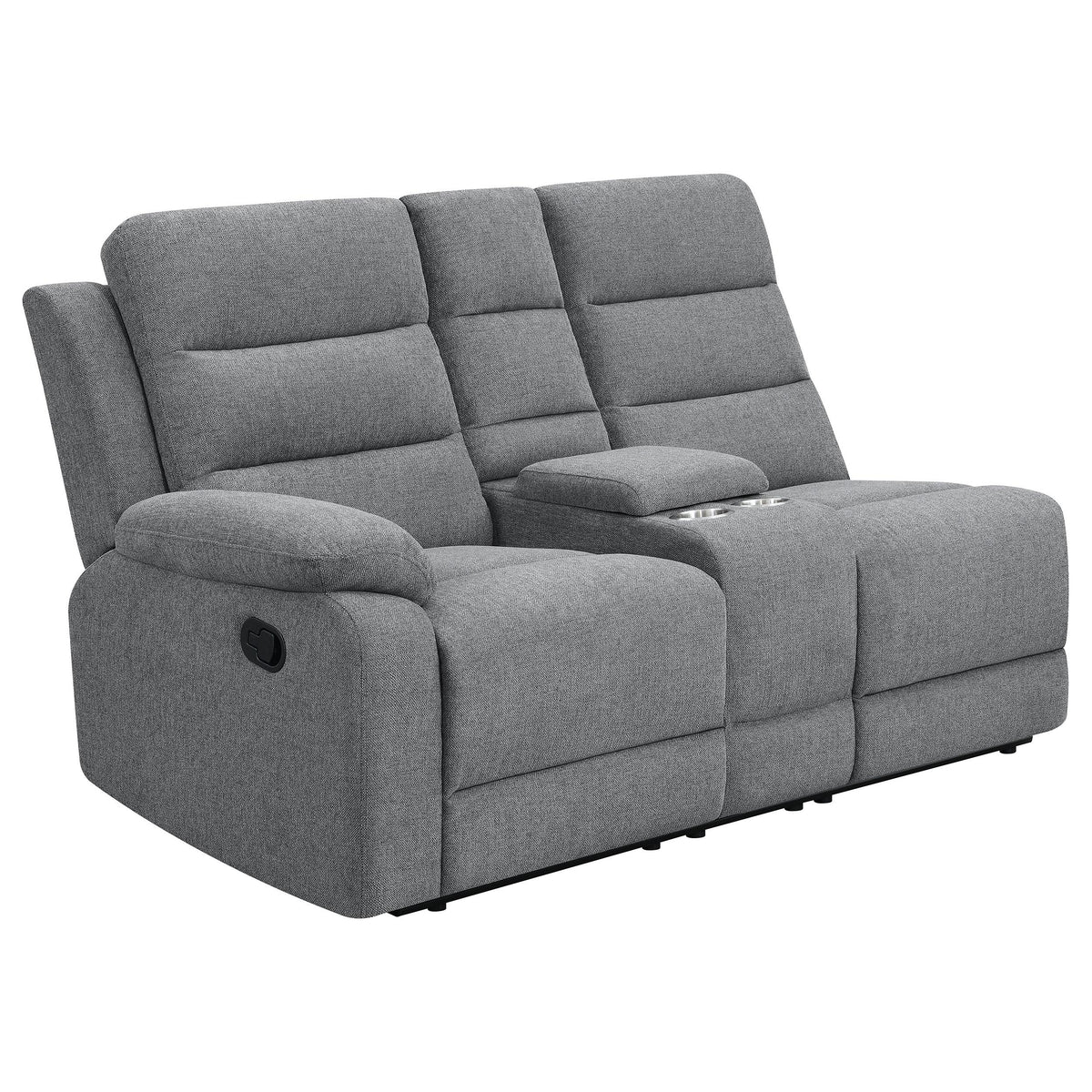 David Reclining Fabric 3 pc Sectional 609620