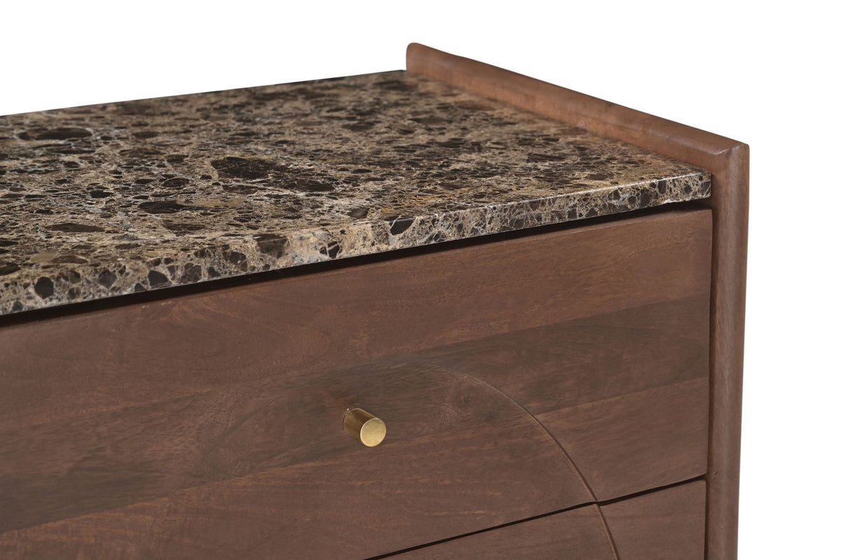 Veya - 22" Mango Wood Nightstand