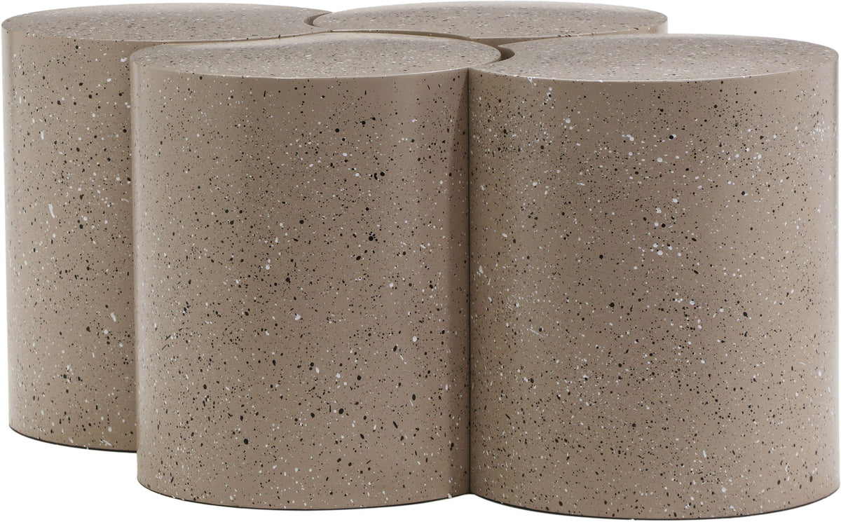 Dimple - 4 Piece Modular Coffee Table - Terazzo Finish