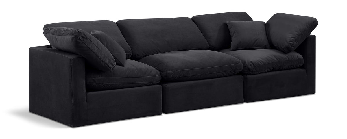 Indulge - Velvet 3 Seat Modular Sofa