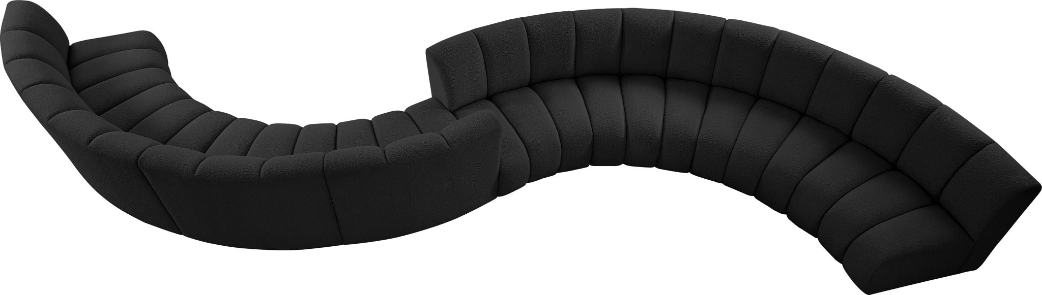 Infinity - 8 Piece Boucle Modular Sectional