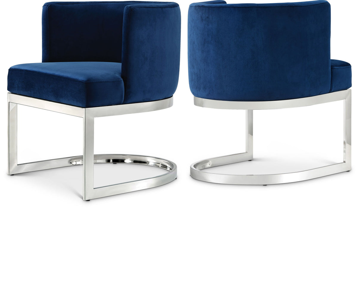 Gianna - Dining Chair with Chrome Legs