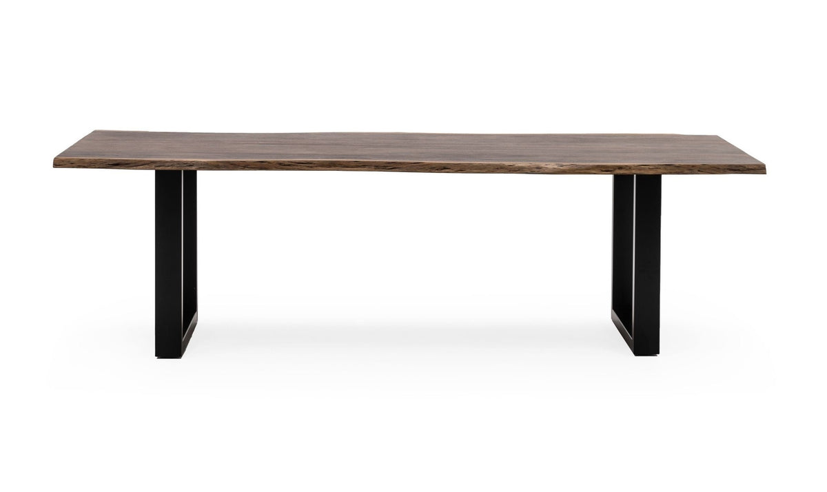 Taylor Modern 79" Live Edge Wood Dining Table