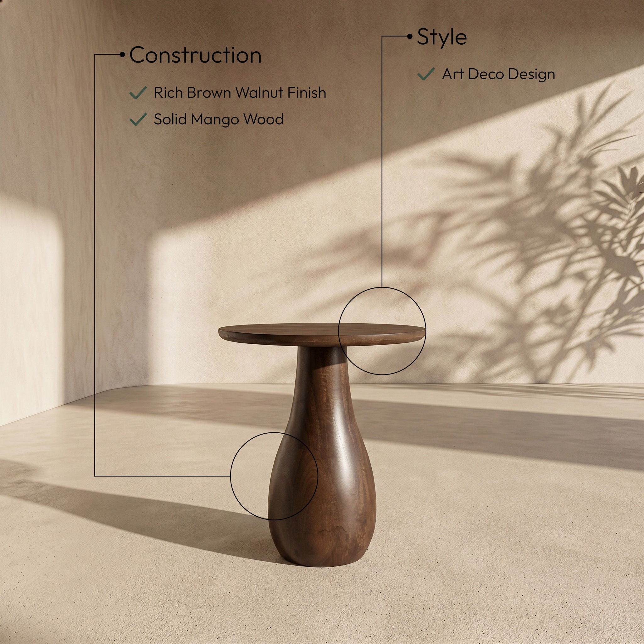 Canyon - Mango Wood Table