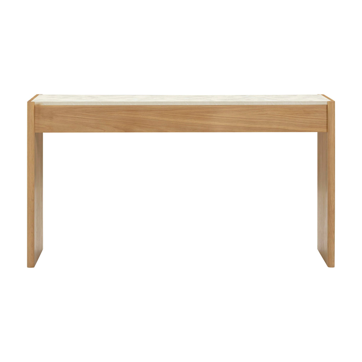 Paige - Console / Desk - Natural Oak