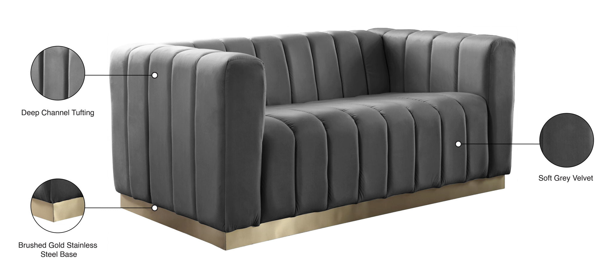 Marlon - Loveseat