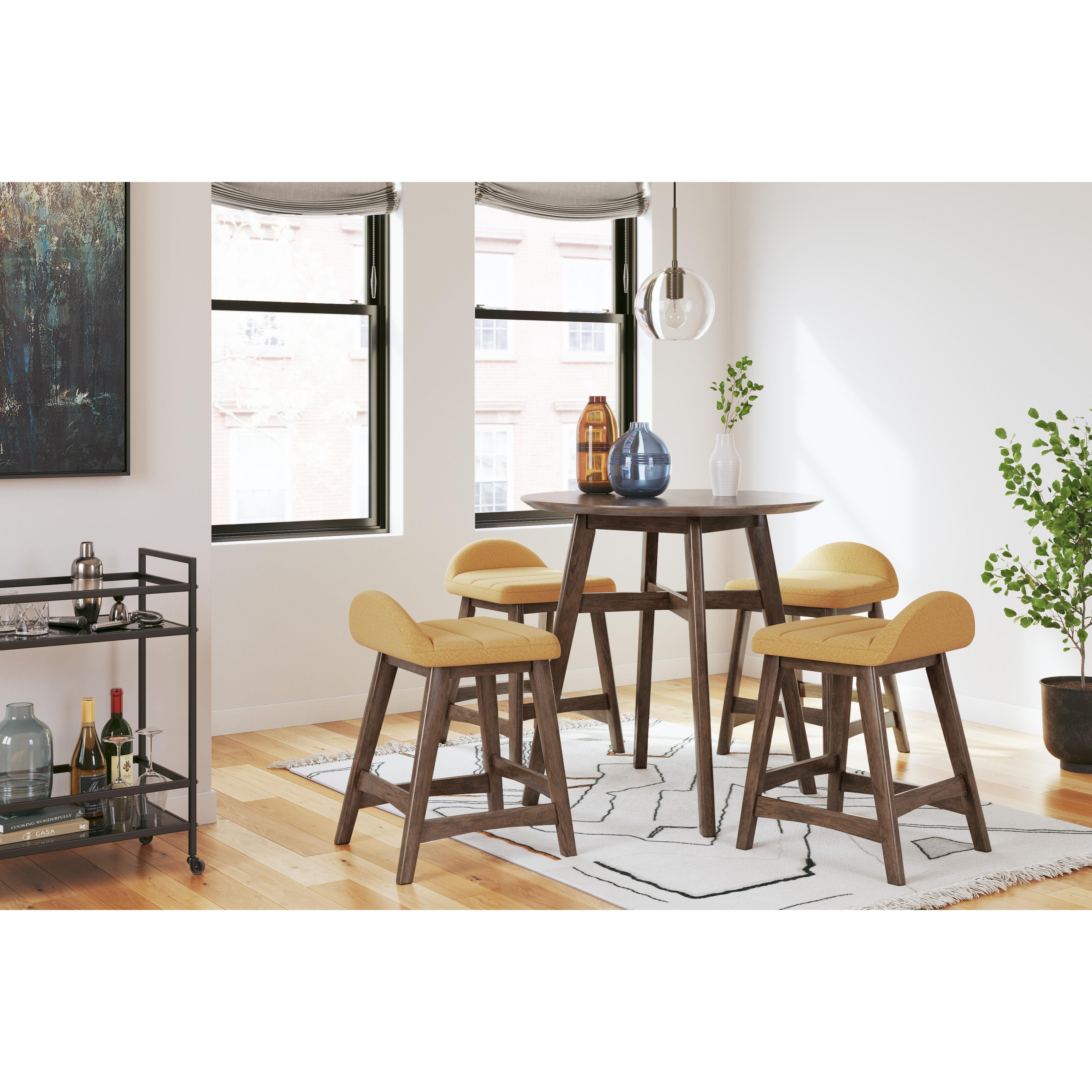 Diamond Modern Furniture Exclusive Design Lyncott Counter Height Stool D615-424 IMAGE 9