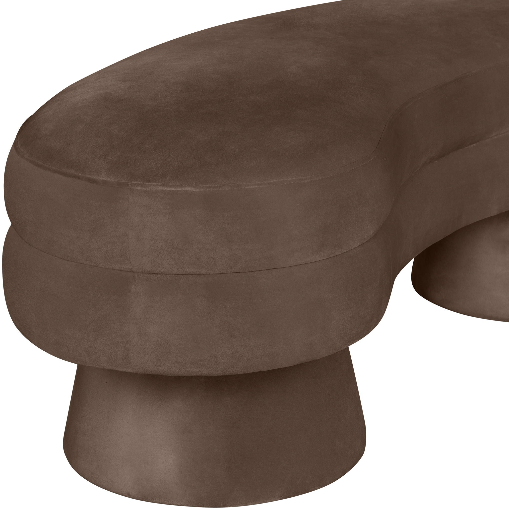 Zenna - Velvet Bench