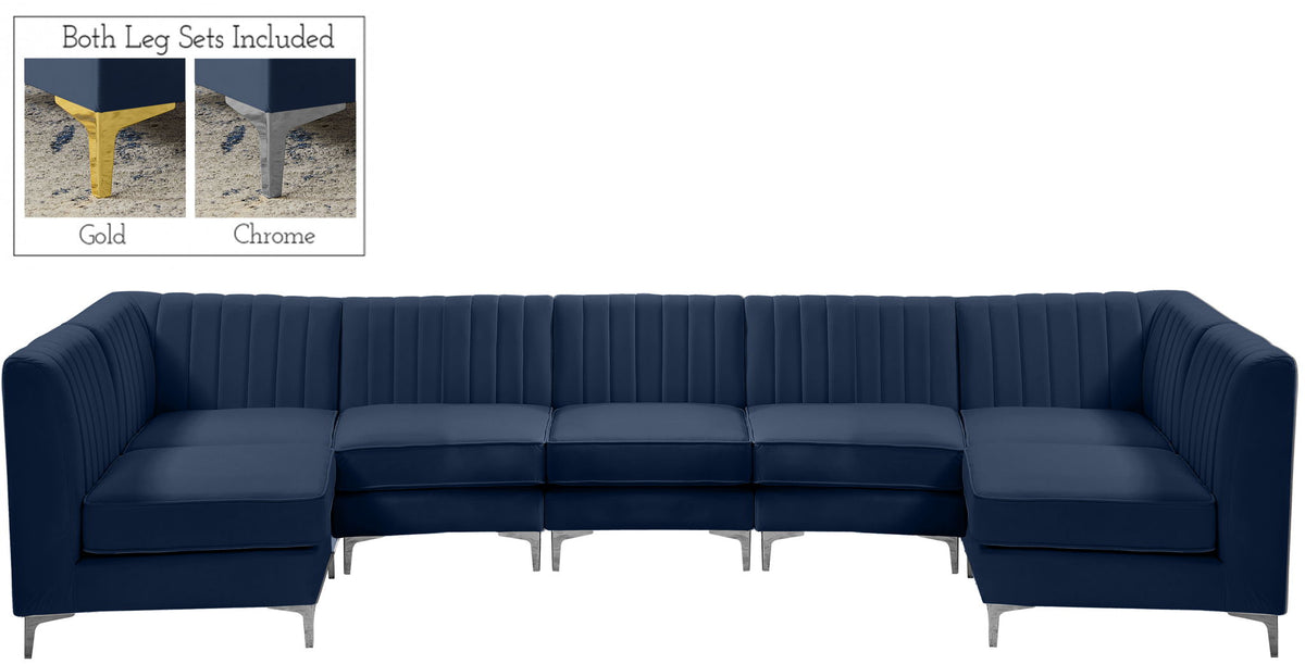 Alina - 7 Piece Modular Sectional