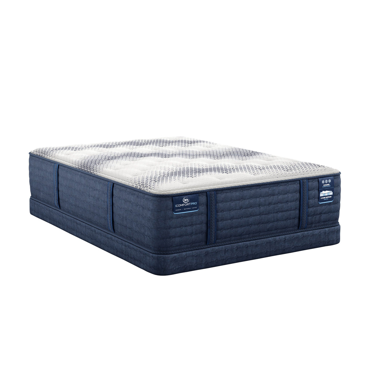 iComfortPro - 15" Canterbury Latex Foam Plush Mattress