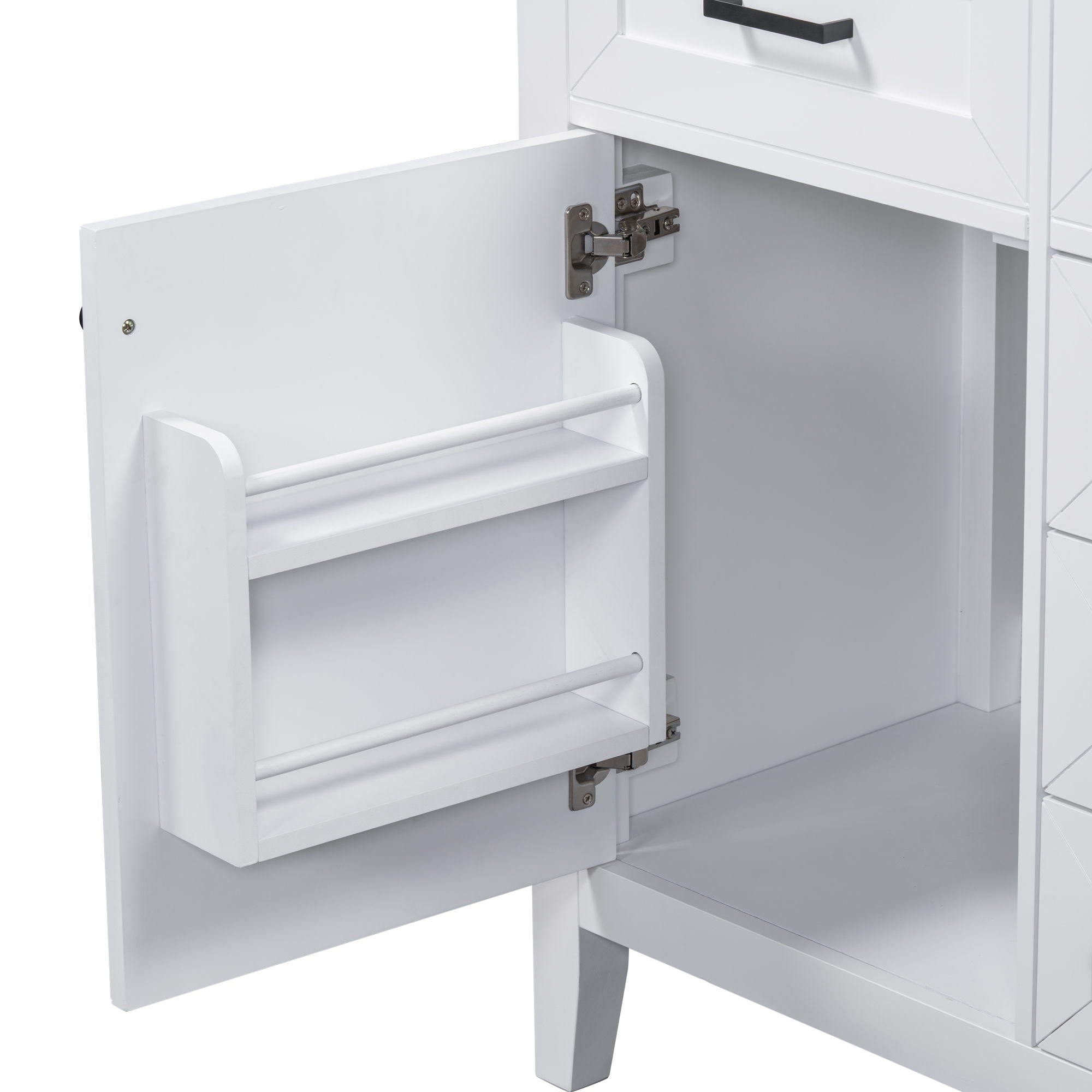 Modern Bathroom Vanity With Sink Combo, 3 Drawers