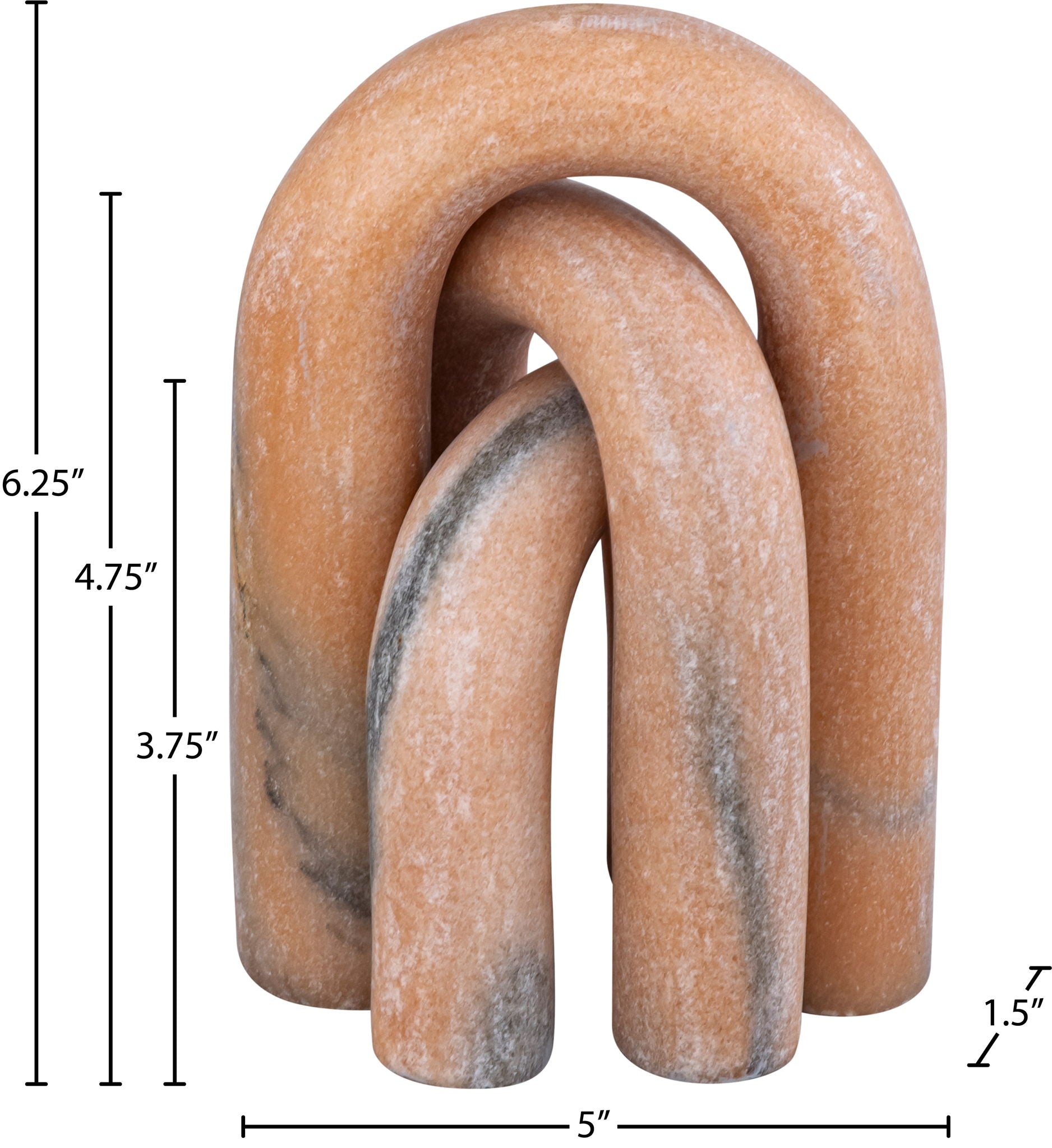 Arco - 3 Piece Marble Decorative Object