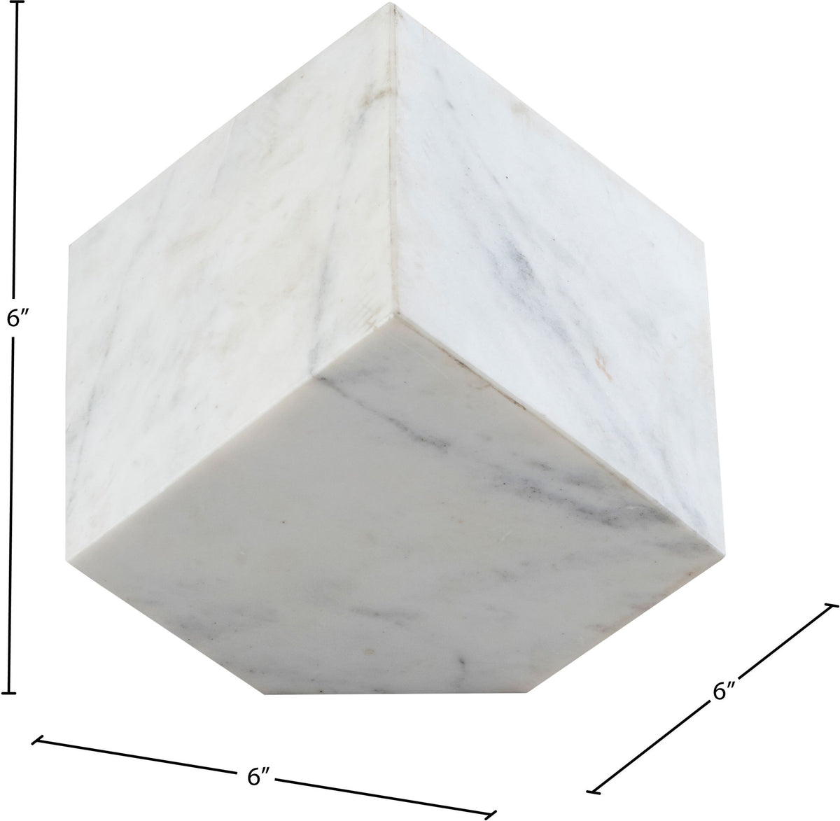 Block - Marble Decorative Cube