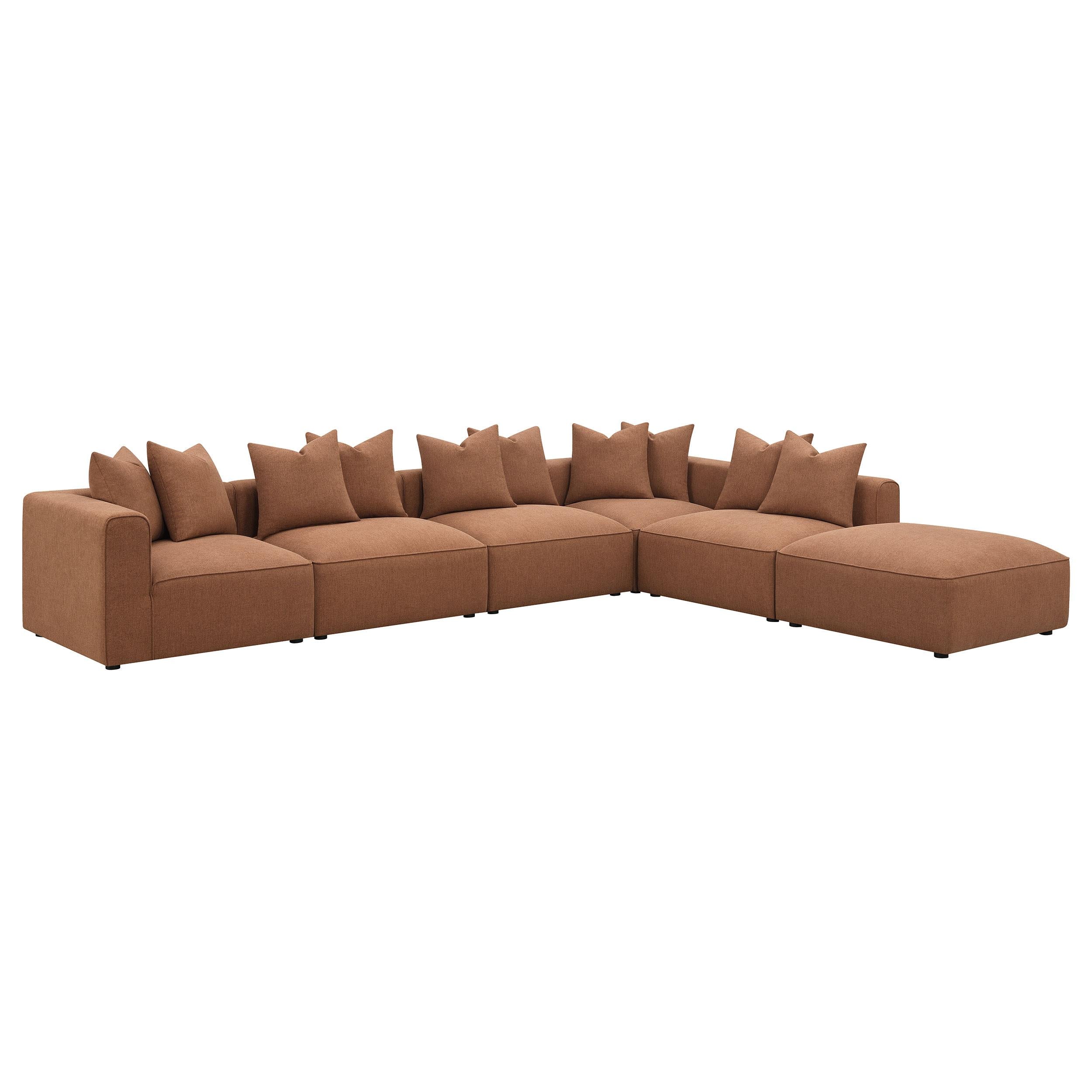 Diamond Modern Furniture COA Jennifer Fabric Ottoman 551593 IMAGE 7