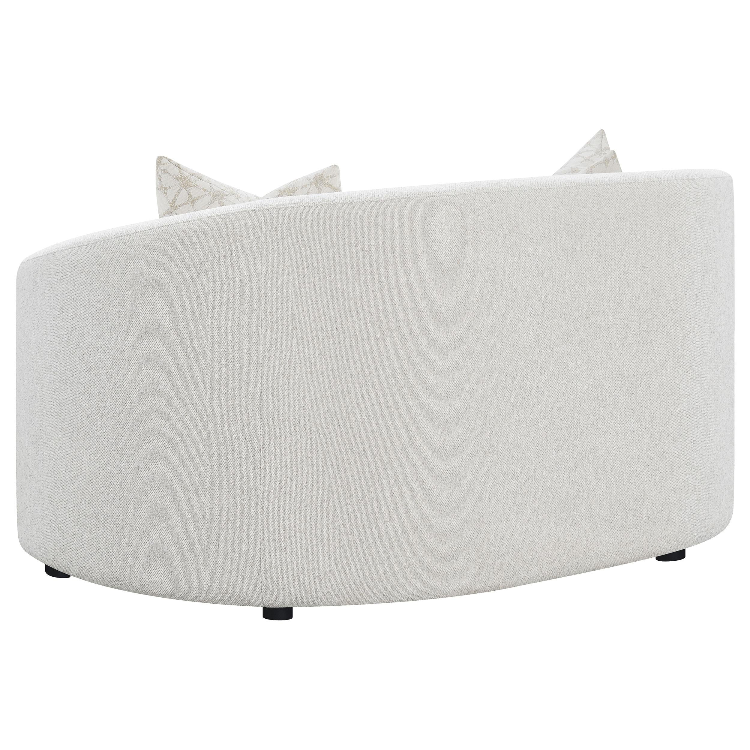 Diamond Modern Furniture COA Rainn Stationary Fabric Loveseat 509172 IMAGE 5