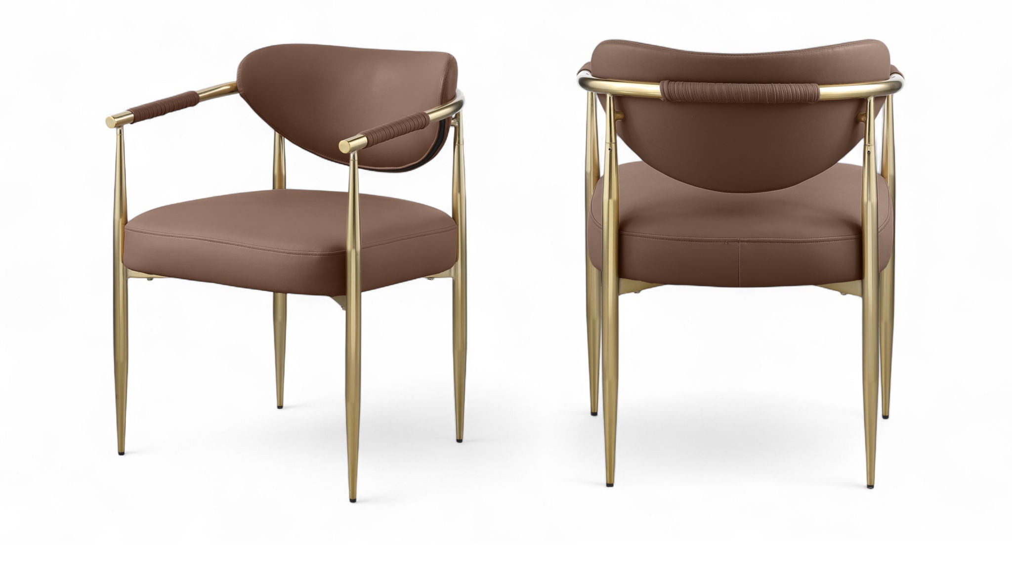 Virella - Faux Leather Upholstered Dining Chair (Set of 2)