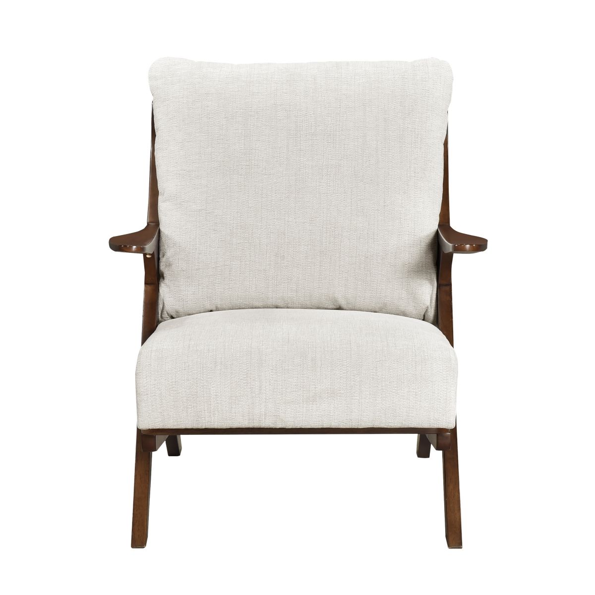 Lennox - Accent Chair - Dark Brown Frame
